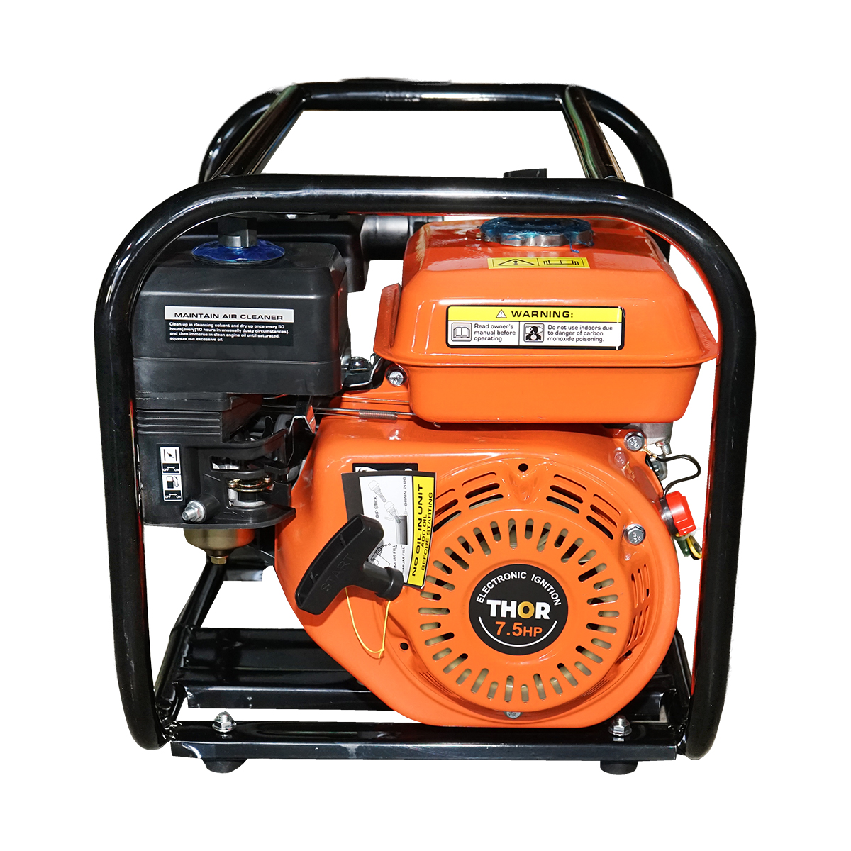 Motopompa WP20 motor 7.5 CP benzina, 2 toli, debit maxim 30 m3/h Thor - imagine 4