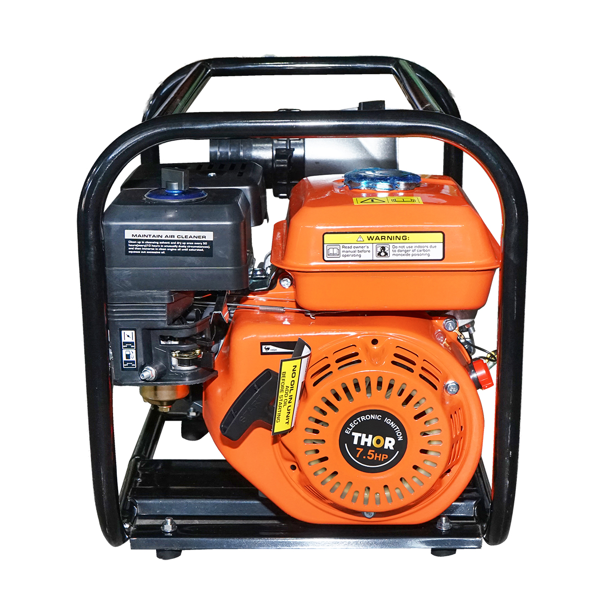 Motopompa WP30 motor 7.5 CP, 3 toli, debit maxim 60m3/h THOR - imagine 3