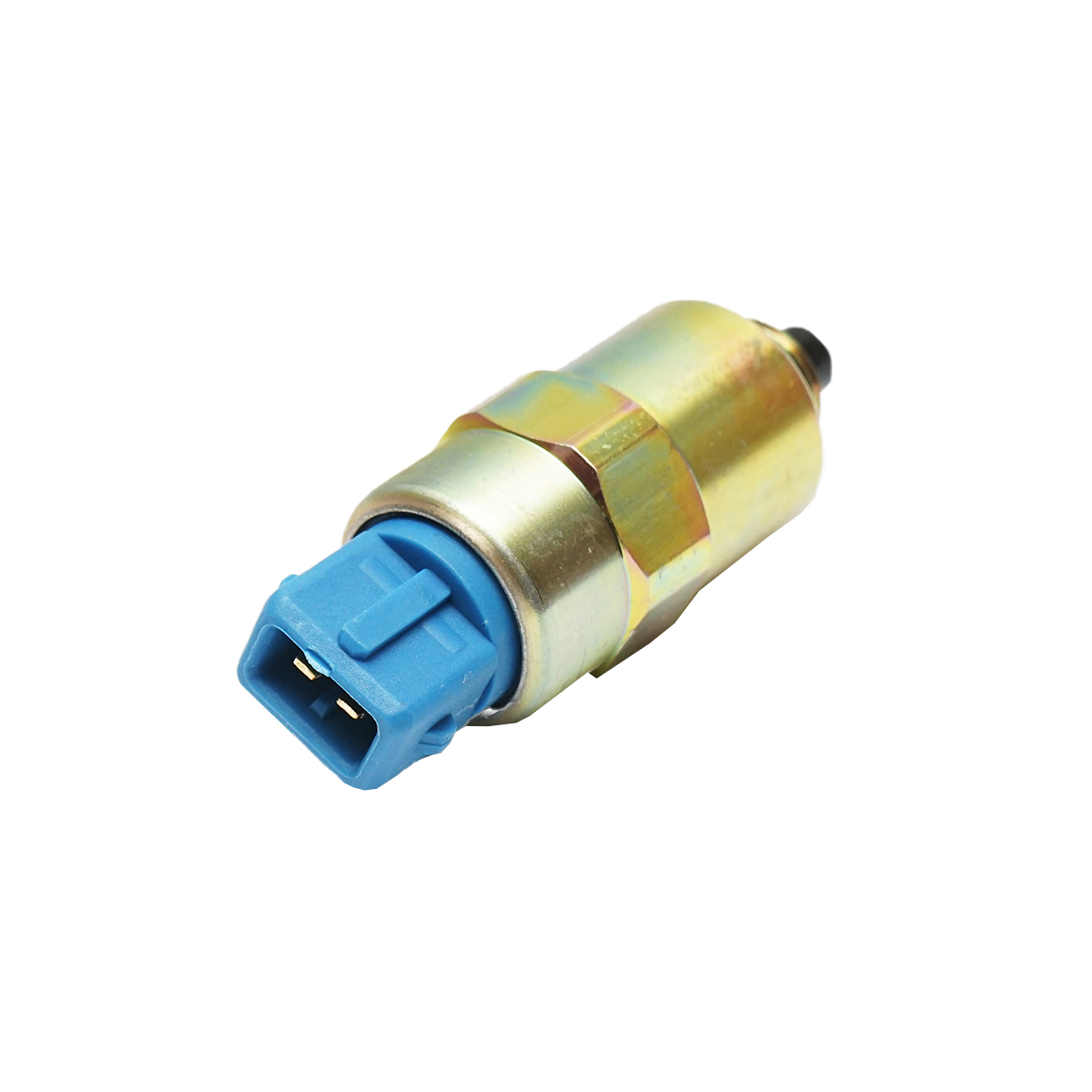 Solenoid opritor pompa injectie filet M14x1.5, 2 conectori pentru Massey Ferguson si Perkins 4224321M91 - imagine 3