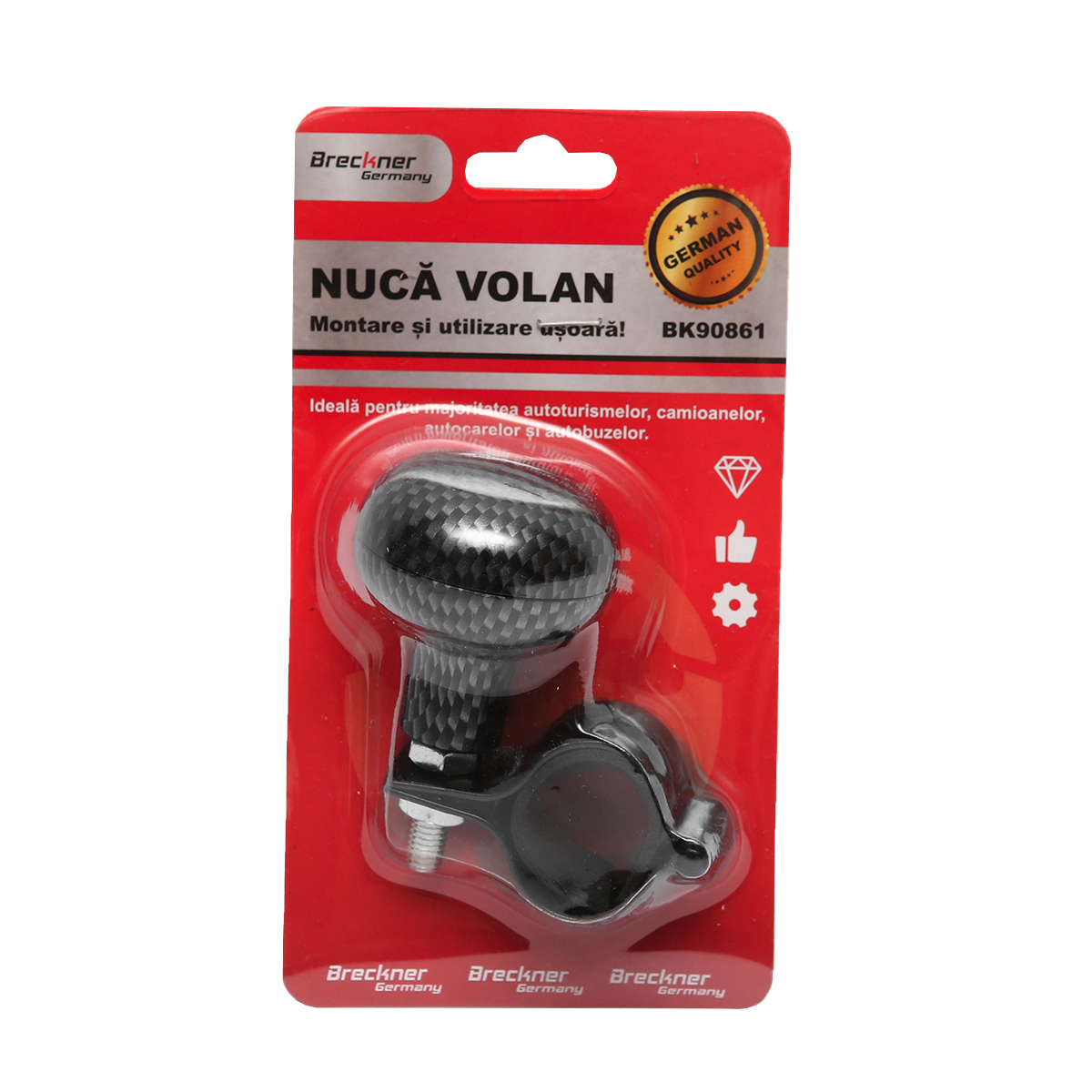 Nuca volan universala tip carbon Breckner Germany - imagine 3