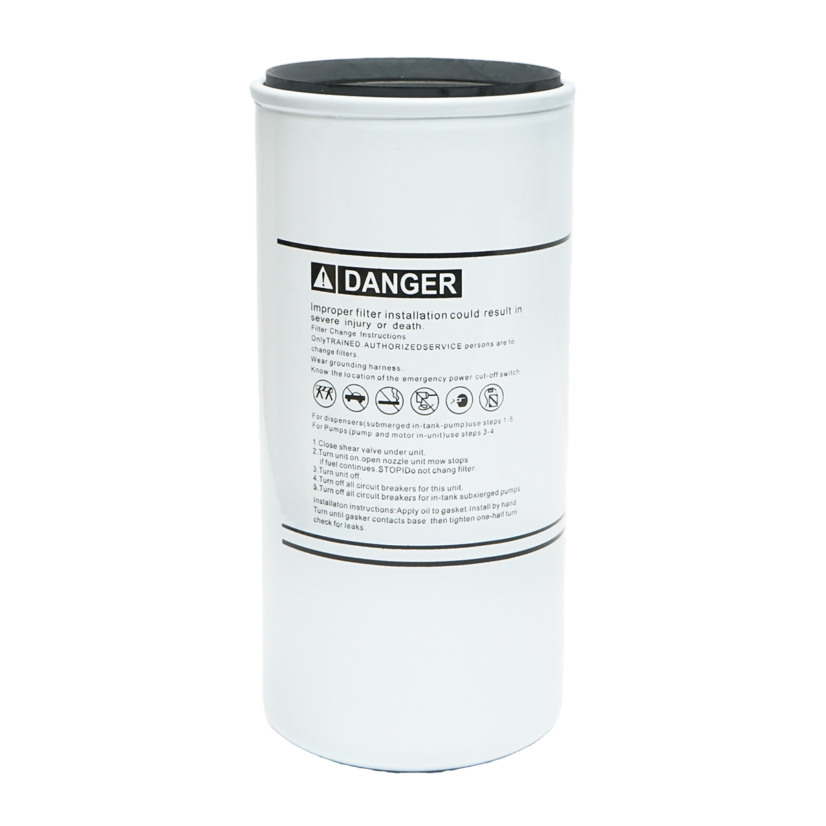 Filtru indepartare particule rezervor motorina presiune maxima 3.4 Bar, debit 94.6 L/min, 30 microni, 1 1/2 -16 UNF Breckner Germany - imagine 4