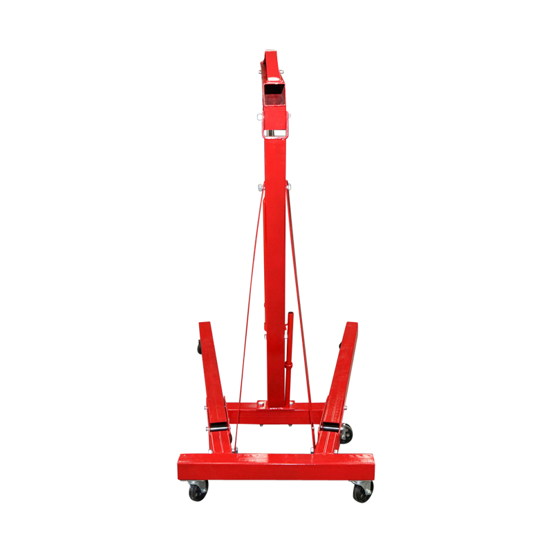 Macara hidraulica pliabila tip girafa pentru atelier 2T - imagine 6