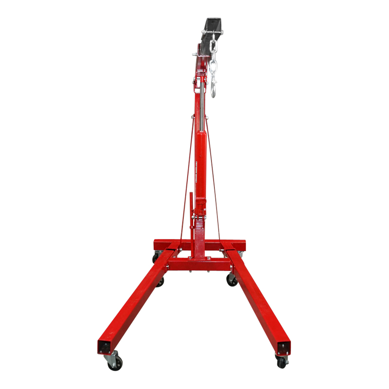 Macara hidraulica pliabila tip girafa pentru atelier 2T - imagine 5