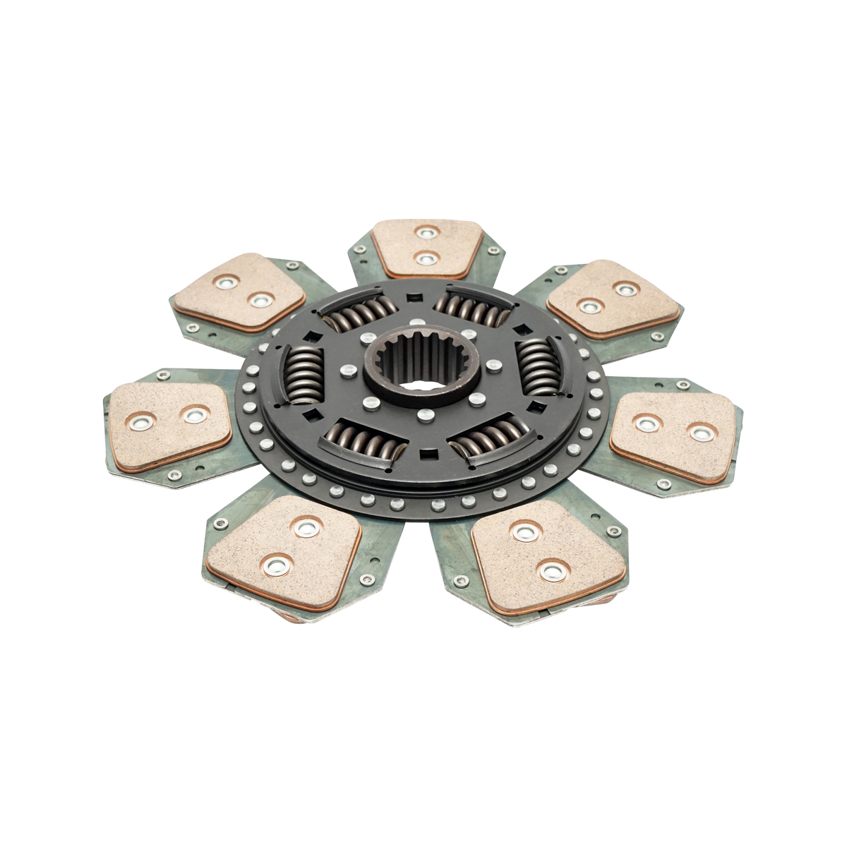 Disc ambreiaj diametru exterior 310mm, interior 1-40mm, interior 2-45mm, 16 caneluri pentru Fiat, New Holland OEM 5167936 - imagine 2