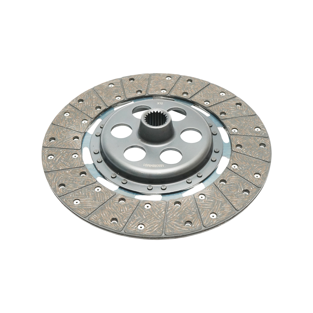 Disc ambreiaj diametru exterior 300mm, interior 1-25.4mm, interior 2-29.5mm, 21 caneluri pentru Massey Ferguson, Landini OEM 1693884M91 - imagine 2