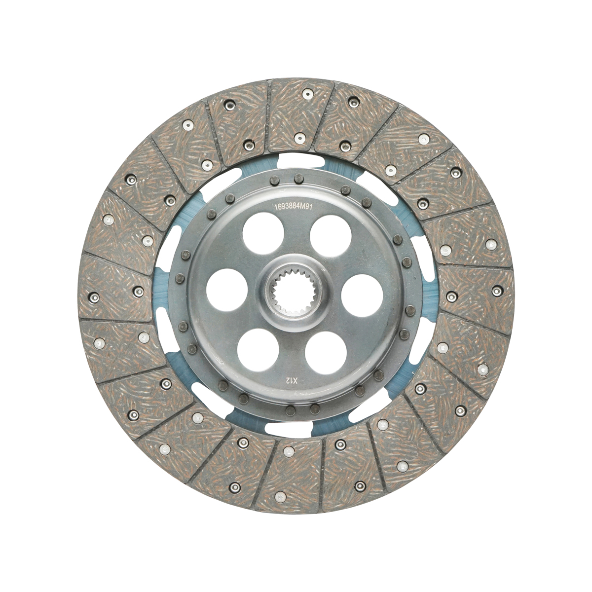 Disc ambreiaj diametru exterior 300mm, interior 1-25.4mm, interior 2-29.5mm, 21 caneluri pentru Massey Ferguson, Landini OEM 1693884M91