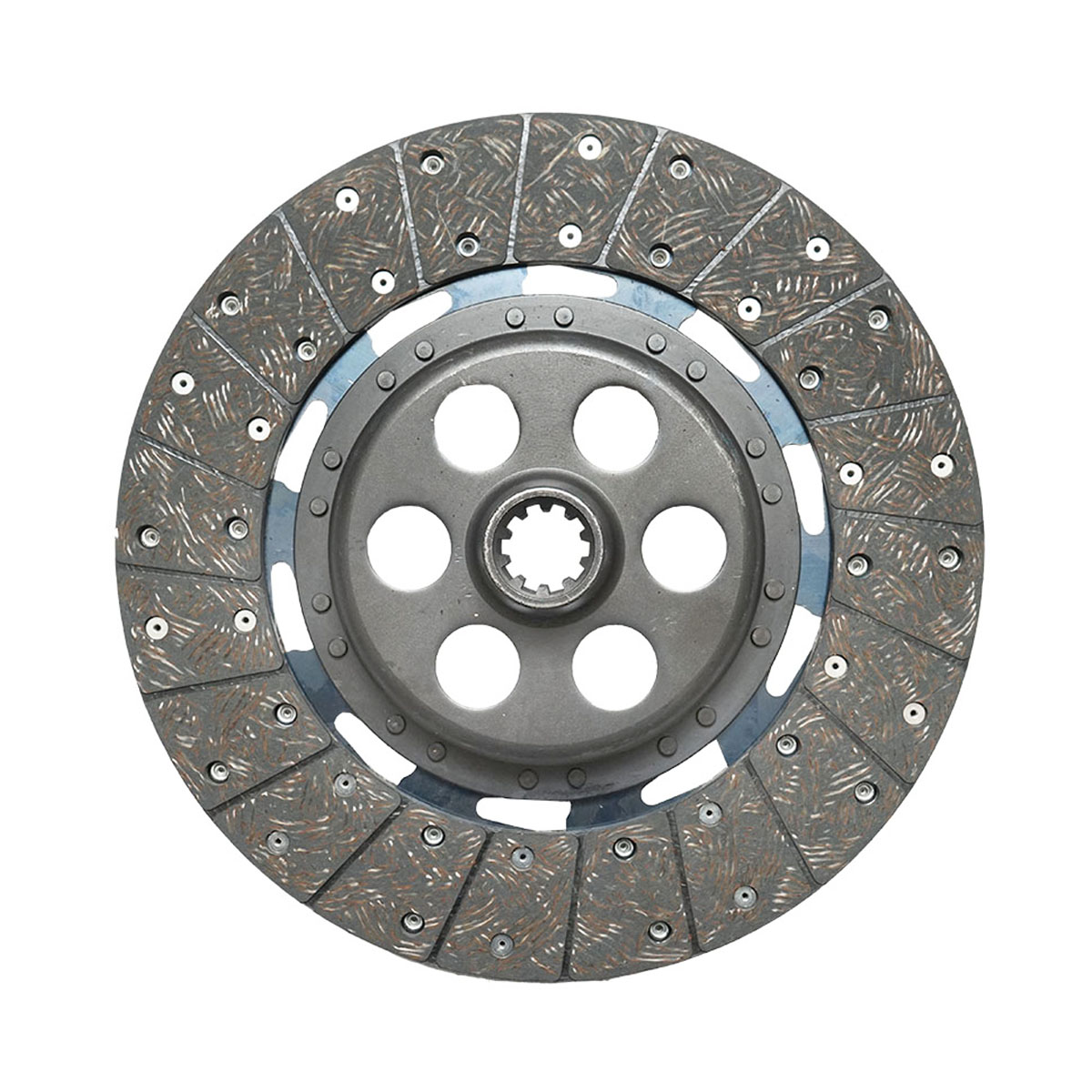 Disc ambreiaj diametru exterior 300mm, interior 1-23mm, interior 2-29mm, 10 caneluri pentru Massey Ferguson OEM 1680871M91 Breckner Germany - imagine 3