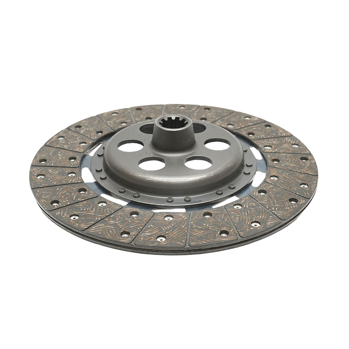 Disc ambreiaj diametru exterior 300mm, interior 1-23mm, interior 2-29mm, 10 caneluri pentru Massey Ferguson OEM 1680871M91 Breckner Germany