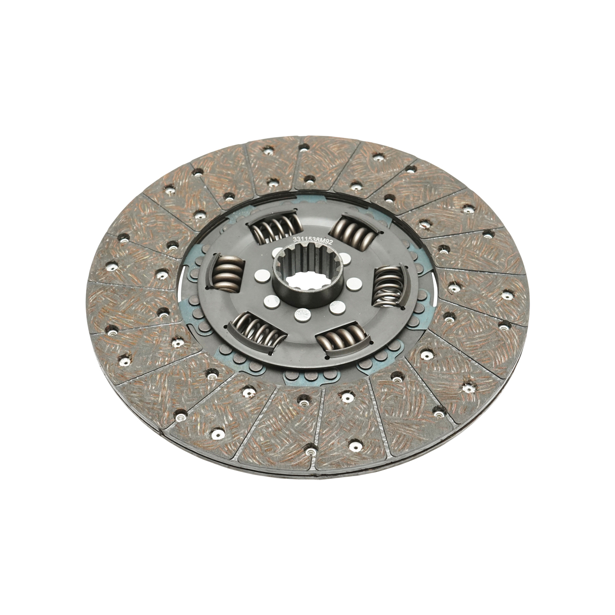 Disc ambreiaj diametru exterior 280mm, interior 1-35mm, interior 2-40mm, 14 caneluri pentru Massey Ferguson, Landini, McCormick OEM 1424123M92 - imagine 2