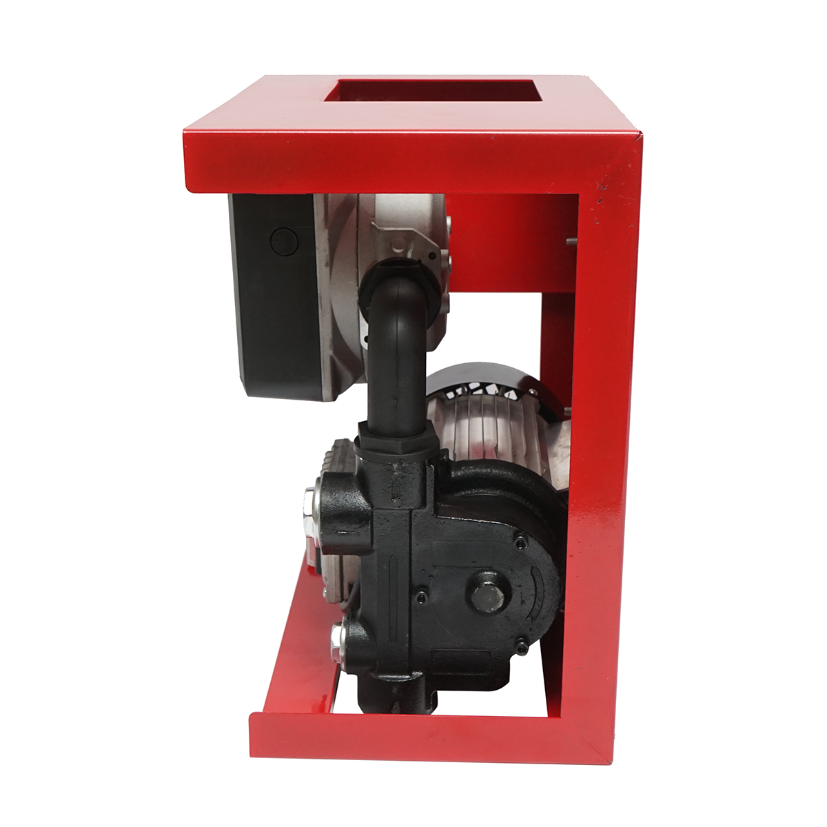 Kit pompa transfer motorina 220V 550W cu contor, furtun aspiratie 1,5m, furtun transfer 4m si pistol Breckner Germany - imagine 4