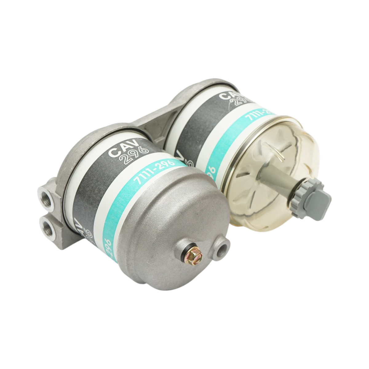 Baterie filtru combustibil dubla pentru Massey Ferguson, Perkins, Fiat, UTB OEM 1446891M91 - imagine 4