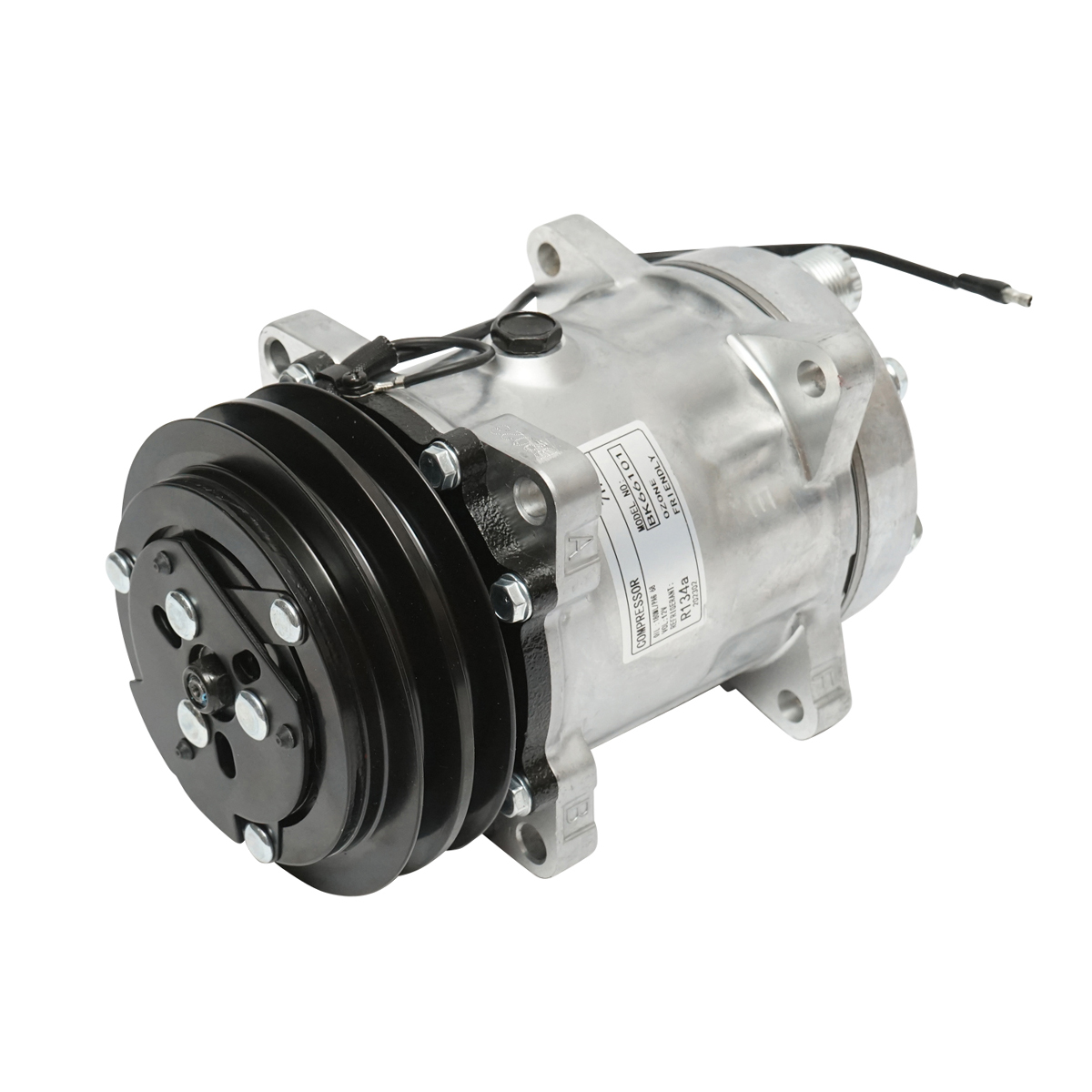 Compresor clima pentru JCB, New Holland, Case IH cod OEM 04437339/10, 04437339, 84018078, 9831429, 89831429, 060506146
