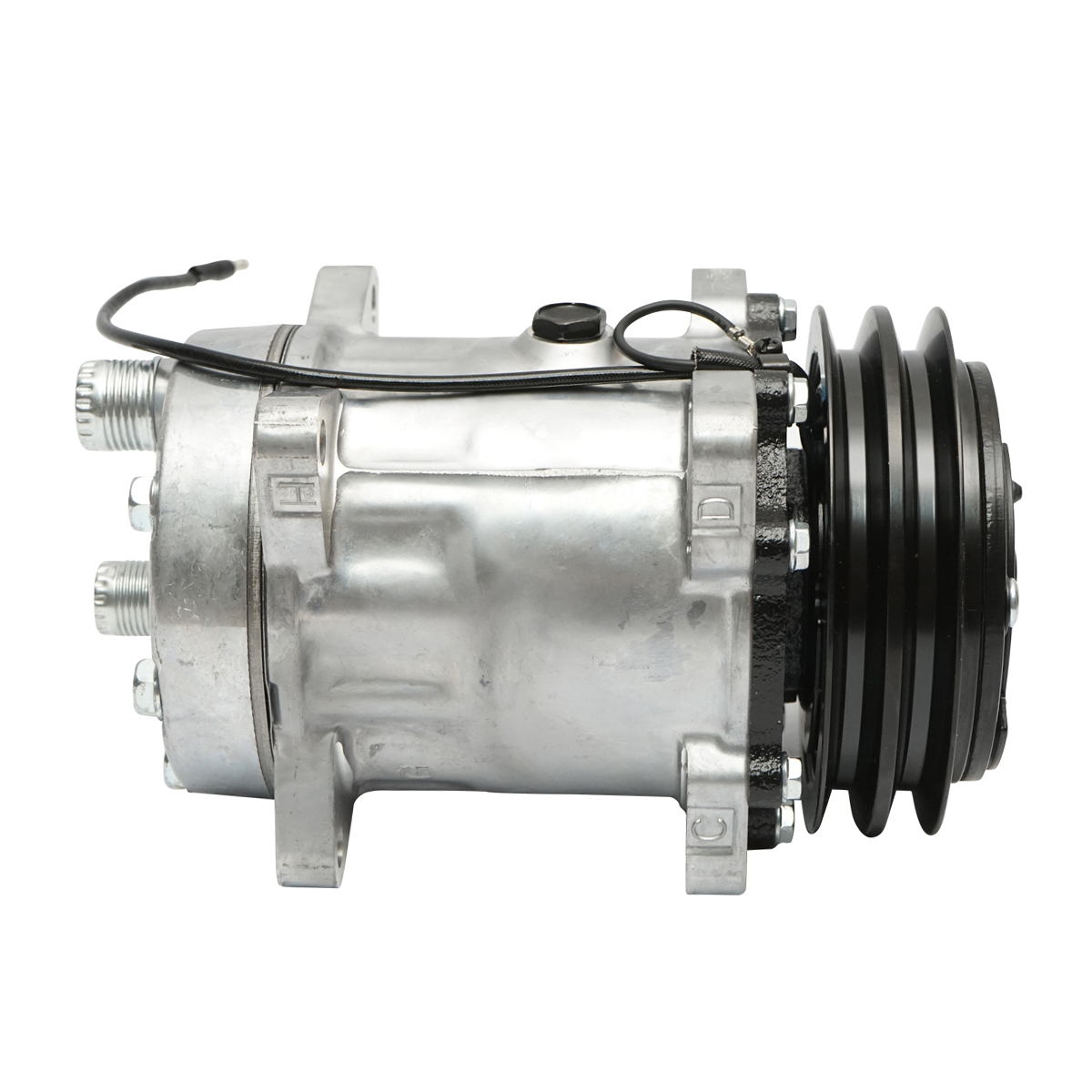 Compresor clima pentru JCB, New Holland, Case IH cod OEM 04437339/10, 04437339, 84018078, 9831429, 89831429, 060506146 - imagine 3