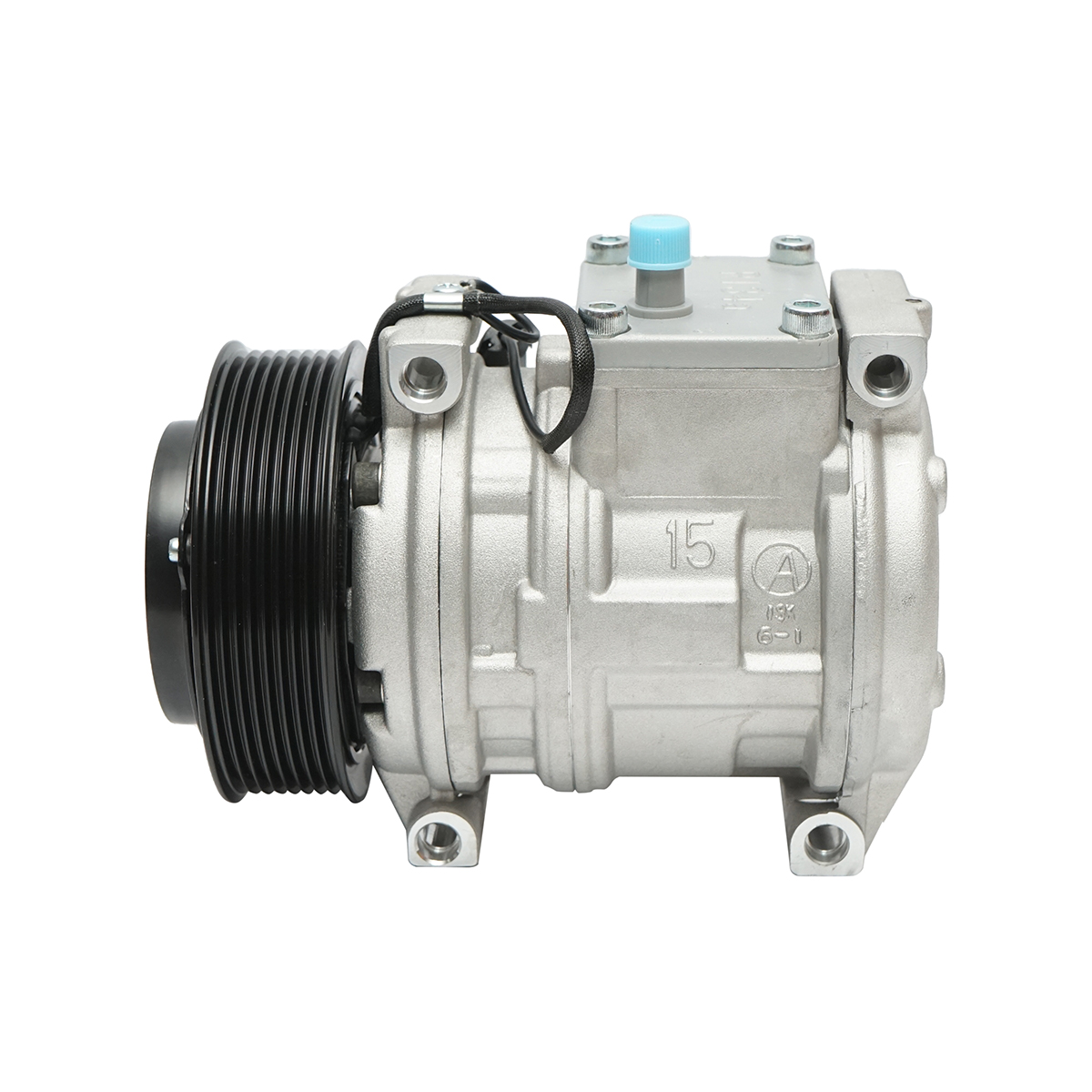 Compresor clima pentru John Deere cod OEM AL176858, AL176857, AL154203, AL155836, AL78779, RE203758, 12V - imagine 2