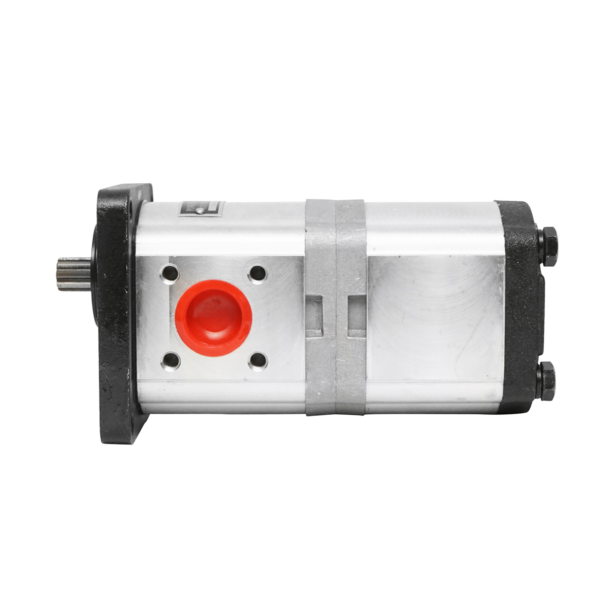 Pompa hidraulica dubla sens pe stanga, debit 22+14cm3 pentru New Holland, Case IH OEM 47129338 - imagine 4
