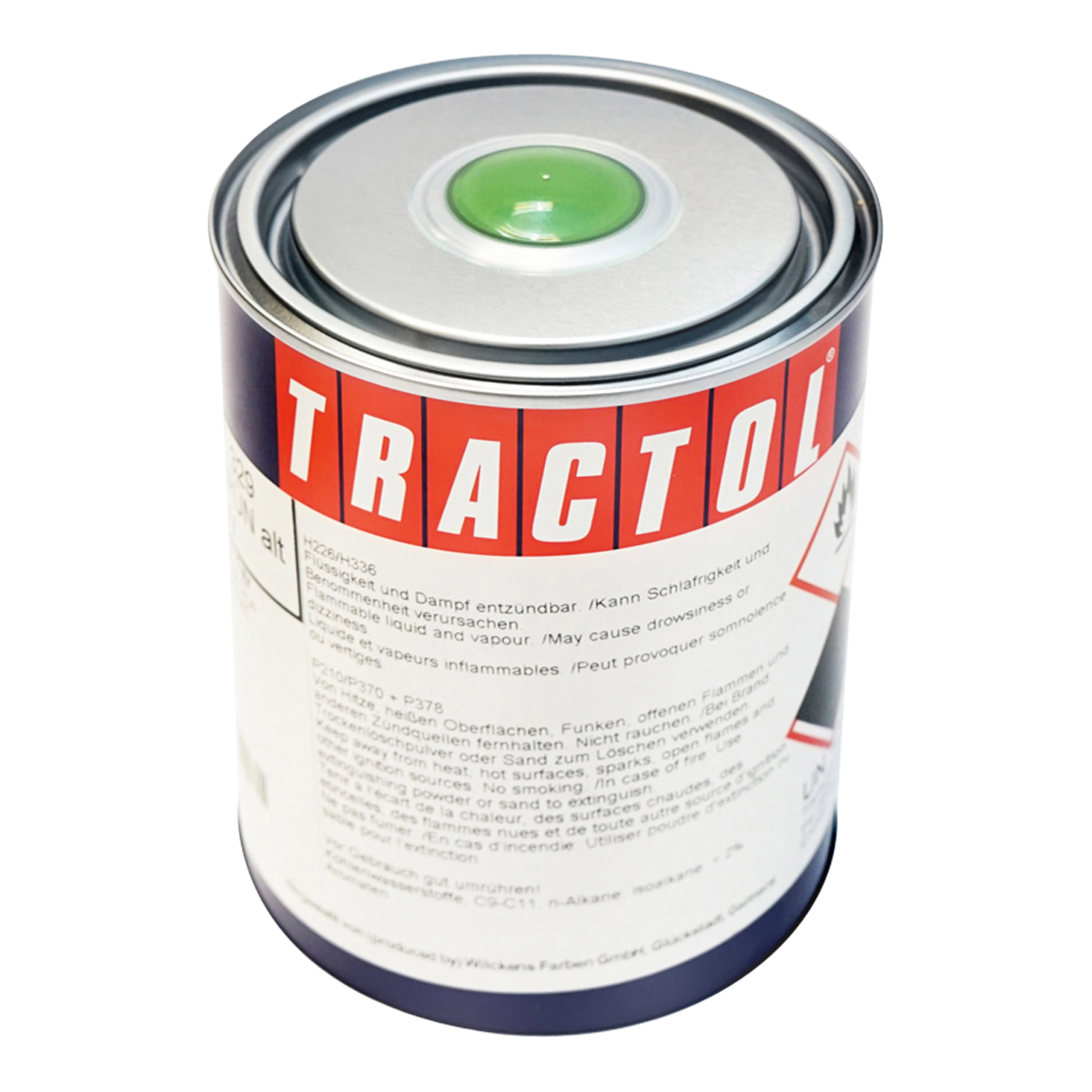 Vopsea auto verde tip Fendt 1L Tractol - imagine 2