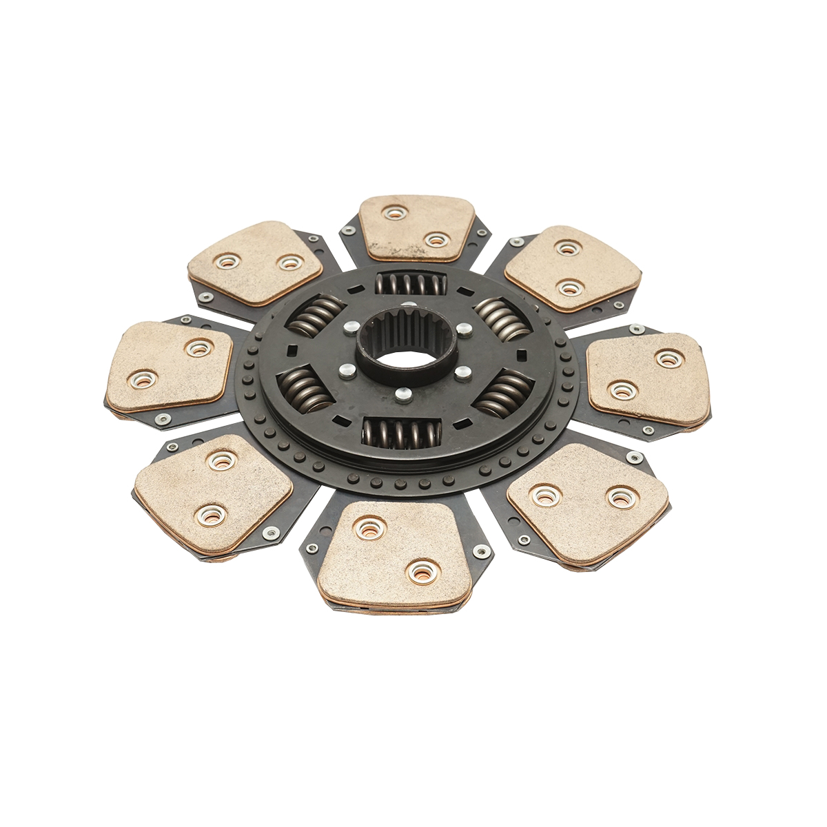 Disc ambreiaj fi 350mm, interior 1 fi 45mm, interior 2 fi 50mm Z=18 pentru Fiat OEM 5118453 - imagine 3