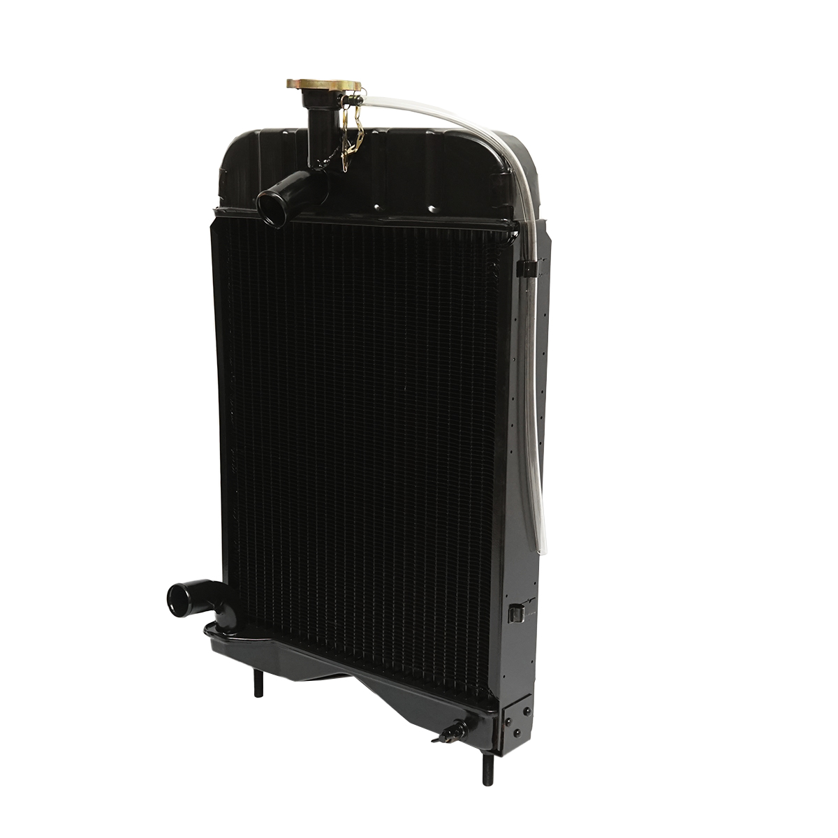 Radiator racire apa Massey Ferguson motor Perkins cu 5 randuri de celule cod OEM 1660499M92, 1660499M91, 1660498M91, 1871721M91, 885856M94, 885856M93, 885856M92, 885856M91 - imagine 2