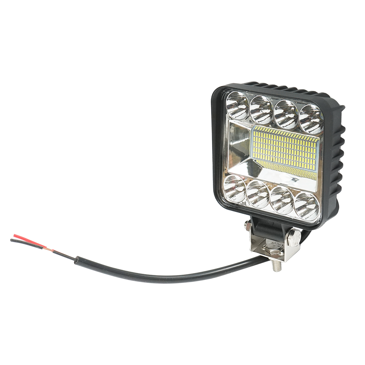 Lampa proiector 128 LED-uri 9-80V 6500K 103x48x103mm IP67 Breckner Germany - imagine 2