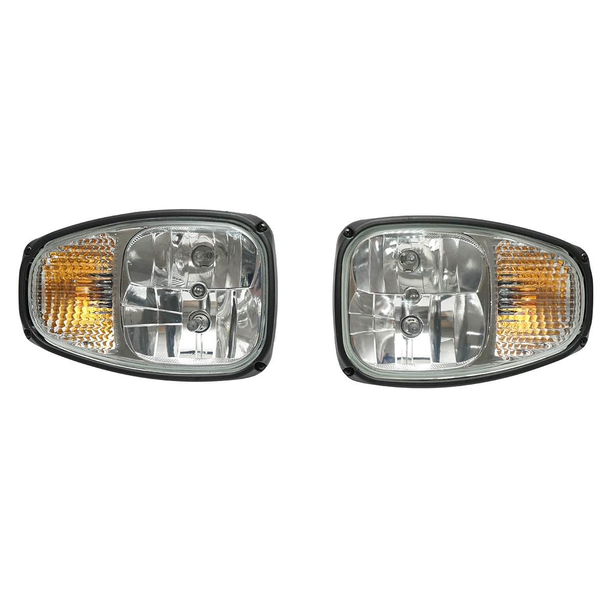 Set lampi fata cu semnalizare st/dr pentru JCB 1CX-5CX cod OEM OEM 700-50192