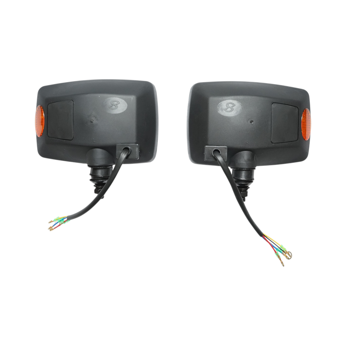 Set lampi fata cu semnalizare stanga/dreapta 12/24V pentru JCB 3CX, 3DX cod OEM 700/50055, 700/50056, 700/50119, 700/38400 - imagine 2