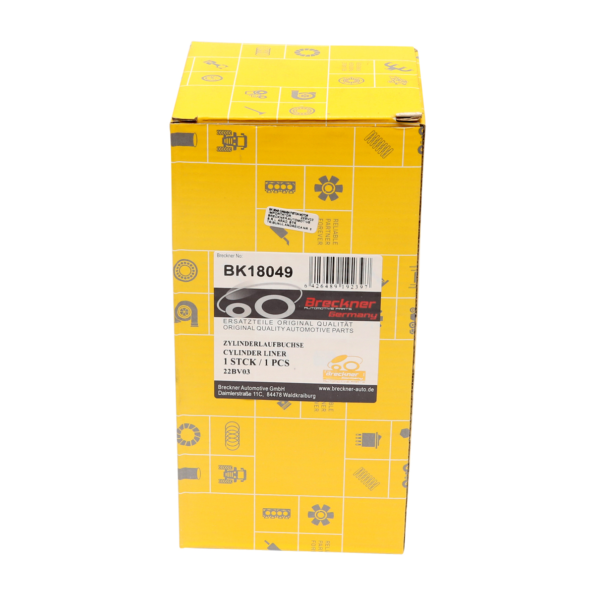 Camasa piston motor Perkins pentru Massey Ferguson, Landini, JCB 31358325, 31358327, 31358328, 31358338, 31358341, 31358394, 744948M1, 744948Z1, 14-040200-00, VPB1012 - imagine 3