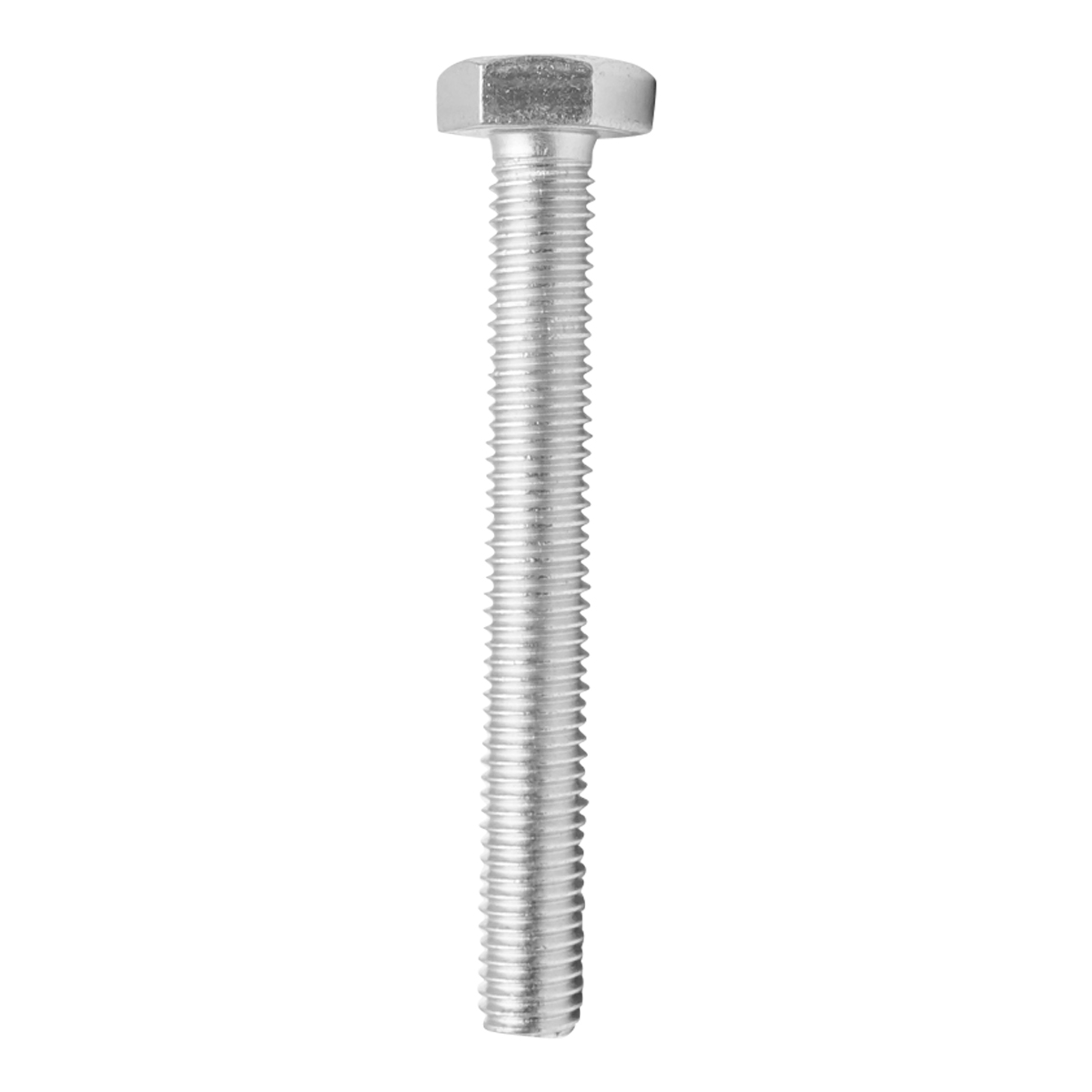Set 50 buc surub cu cap hexagonal DIN 933-8.8 M10X80mm - imagine 2