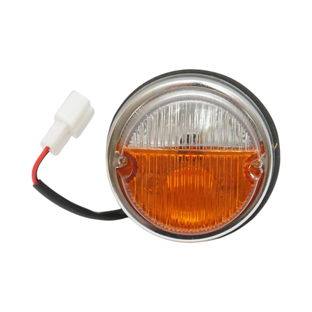 Lampa semnalizare si pozitie fata pentru Case IH, Ford, John Deere Ø 80mm cod OEM 3051599R91, 2BE 001259061, AL13659 - imagine 2