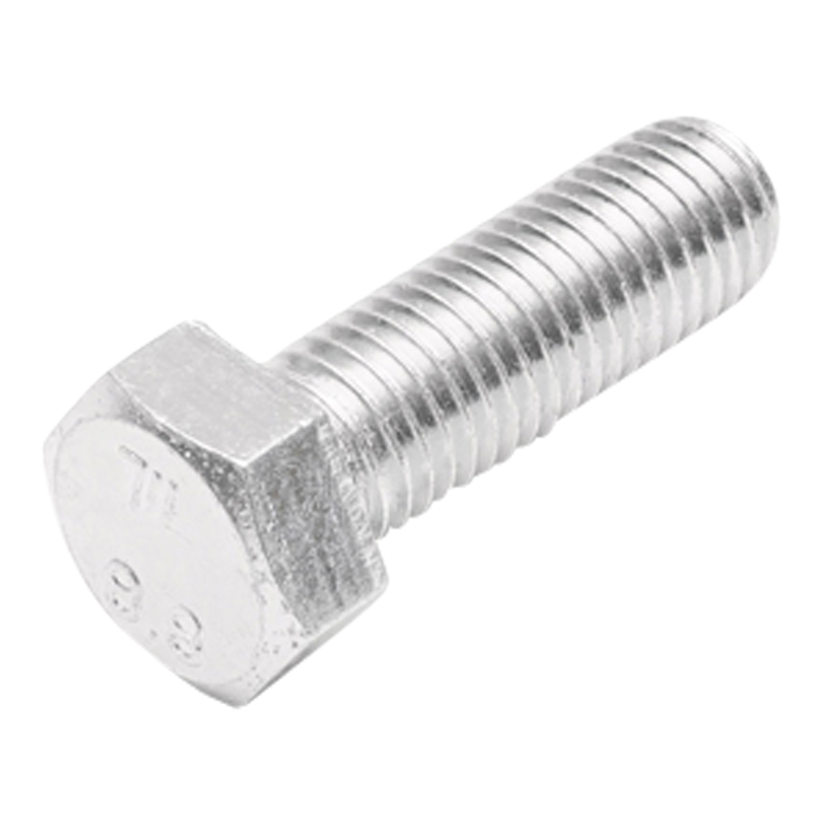 Set 25 buc surub cap hexagon DIN 933-8.8 M18X55 - imagine 4