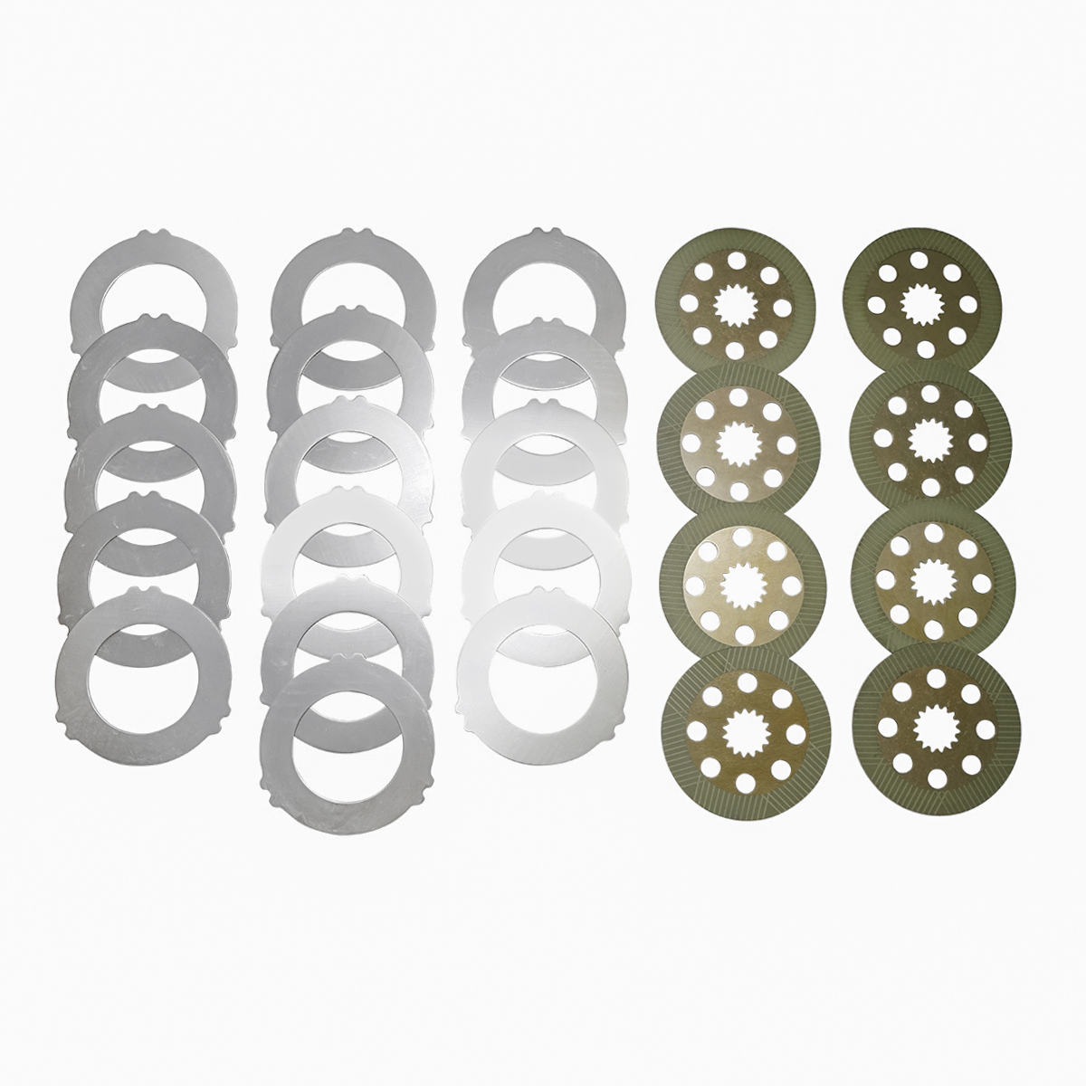 Set 24 discuri de frictiune pentru JCB cod OEM 450-10224, 450/10224 Breckner Germany