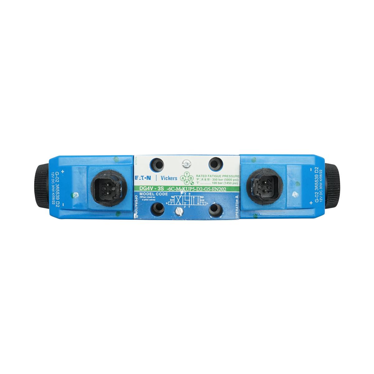 Electrovalva, solenoid pentru JCB cod OEM 25/104700, 25/103000 Breckner Germany - imagine 4