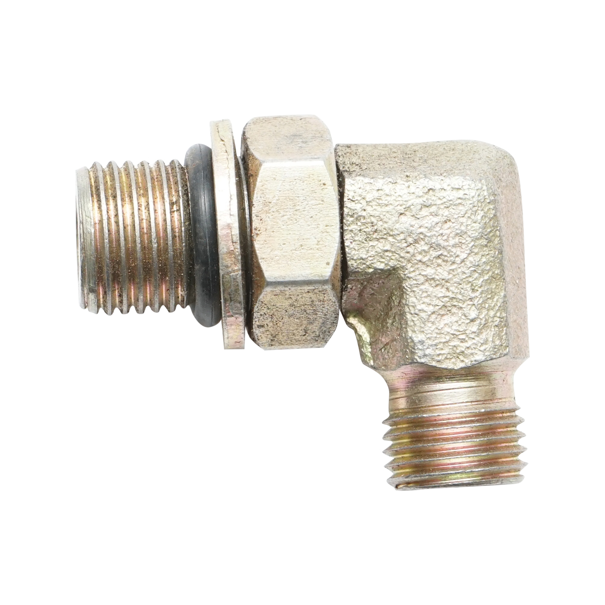 Adaptor hidraulic 90 grade pentru JCB cod OEM 816/90618, 816/13383, 332/R7492, 332/R5971, 816/90199 Breckner Germany - imagine 2