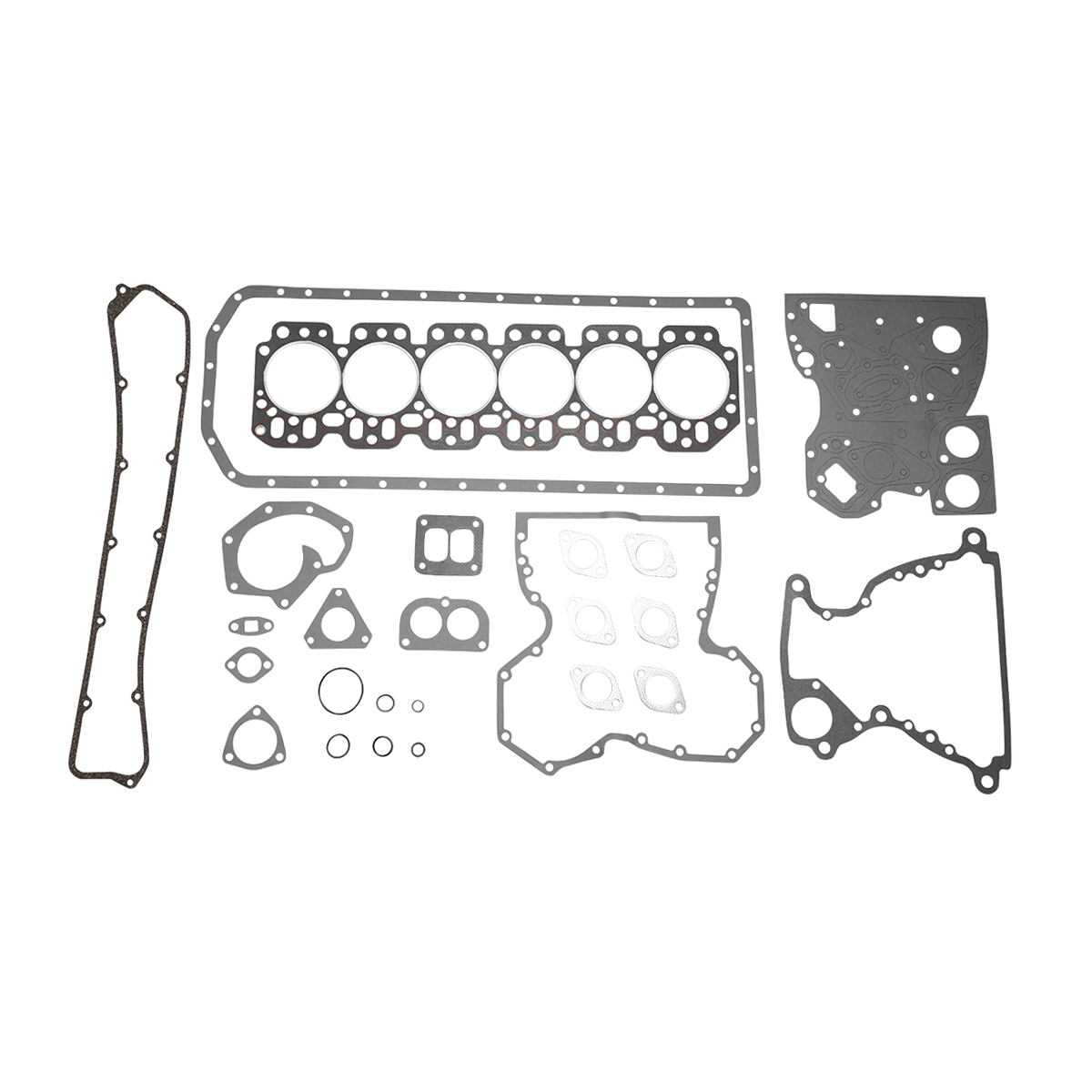 Set garnituri motor pentru John Deere, Renault cod OEM AR102265, AR102268, AR74367, AR79928, AR97180, AR97195, AR97786, RE16923, RE16925, RE37494, RE38858, RE501580, RE527022, 6005024687, RE37494N, TRE38858 Breckner Germany