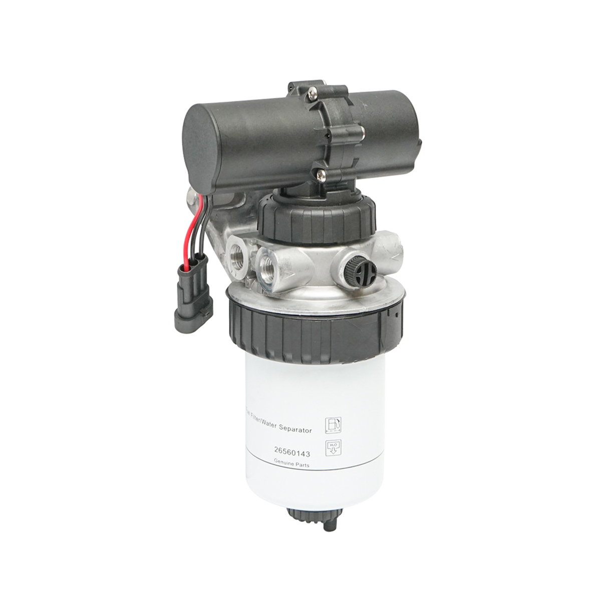 Pompa alimentare electrica cu filtru pentru Massey Ferguson, New Holland, Case IH OEM 84288071, 162000080881, 47111572, 836866309, 836867597, 836867831, 836879200, 836879202, 837073628