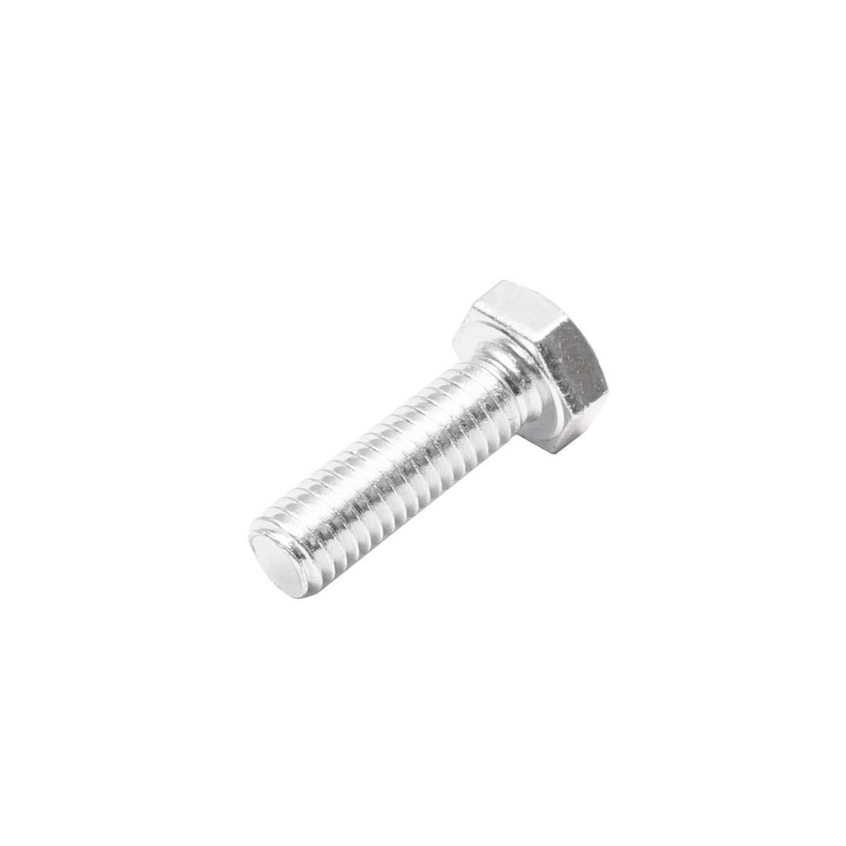 Set 100 buc surub cap hexagon DIN 933-8.8 M6X20 - imagine 3