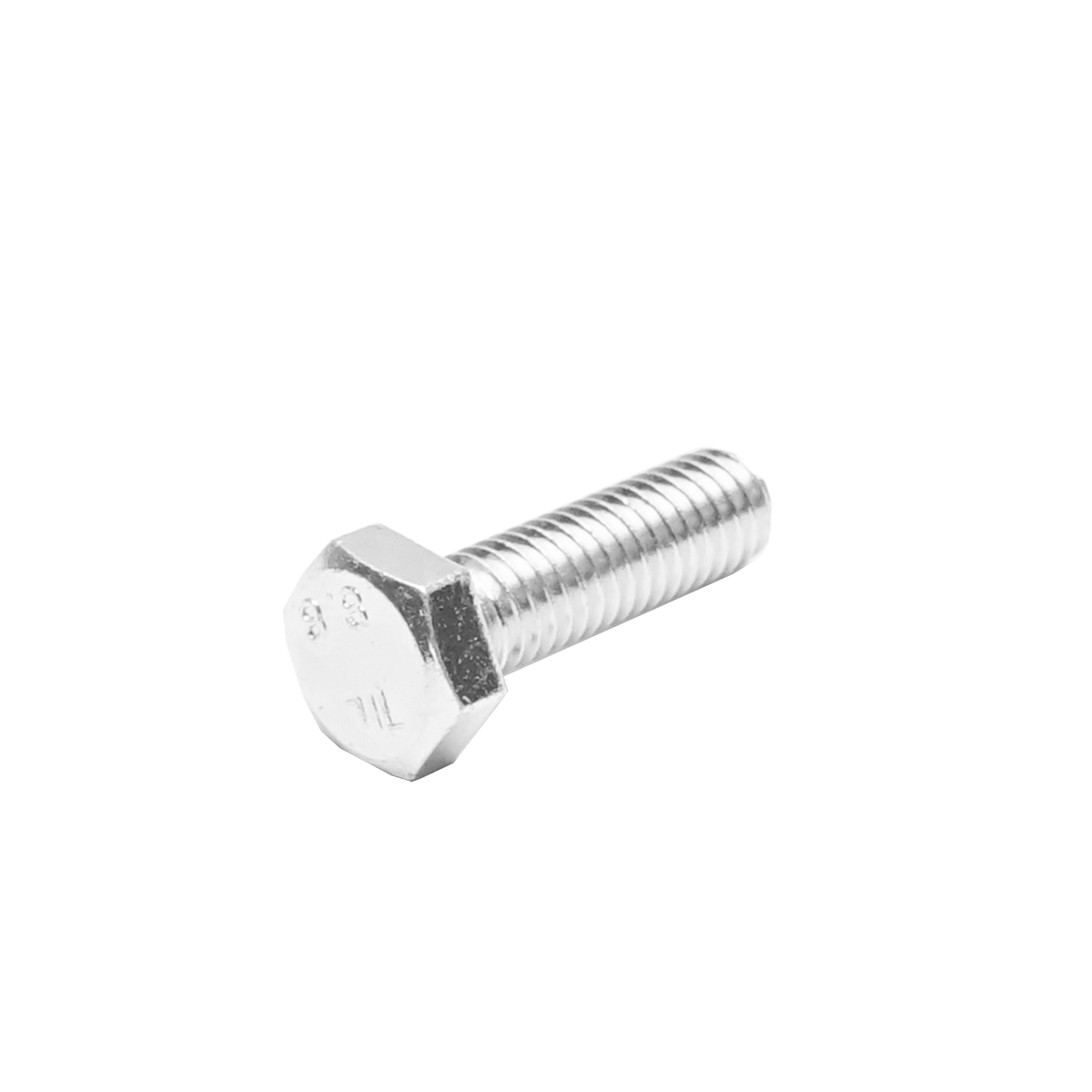 Set 100 buc surub cap hexagon DIN 933-8.8 M6X20 - imagine 4