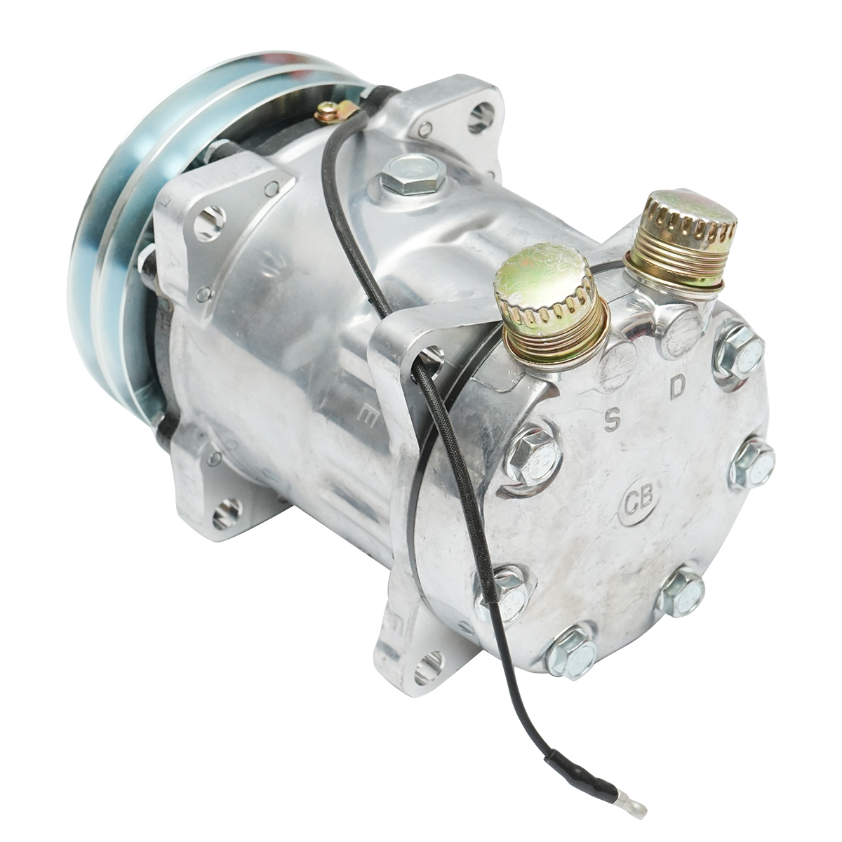 Compresor clima A/C  pentru Ford, New Holland, Case IH cod OEM: 47132887, 5165548 Breckner Germany - imagine 3
