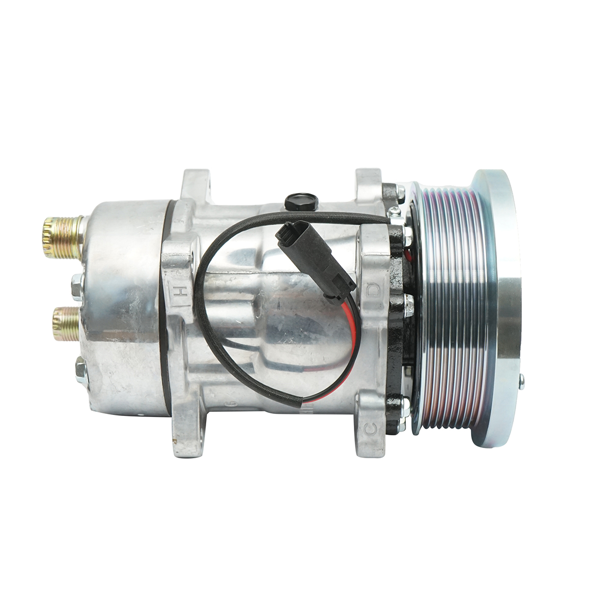 Compresor clima A/C pentru Fiat, Ford, New Holland cod OEM 9824775, 9824775 Breckner Germany - imagine 4
