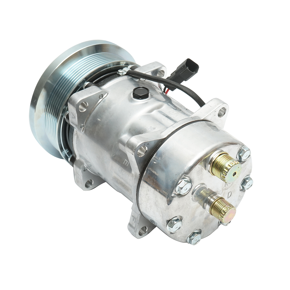 Compresor clima A/C pentru Fiat, Ford, New Holland cod OEM 9824775, 9824775 Breckner Germany - imagine 3