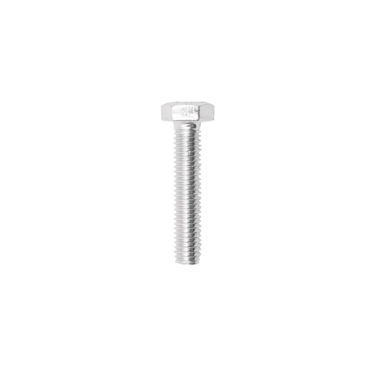 Set 50 buc surub cu cap hexagonal DIN 933-8.8 M6X30mm - imagine 2