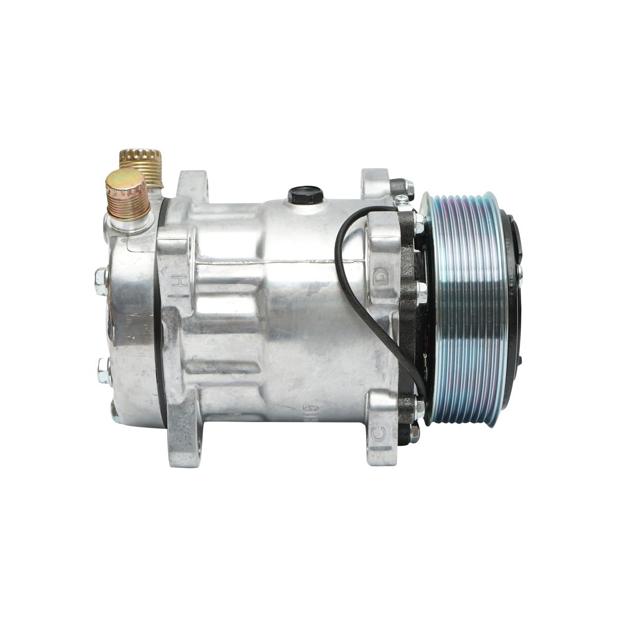 Compresor clima A/C Mercedes Sprinter, Case IH, Fiat, Ford, New Holland cod OEM 82016158, 87709786, 82008689, 82002069, 81866263 - imagine 5