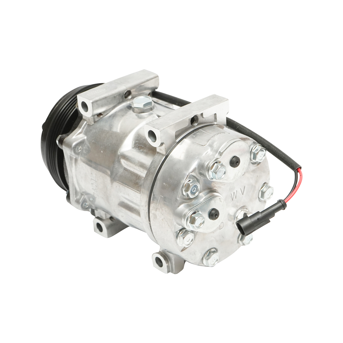 Compresor clima A/C pentru New Holland, Case IH, Steyr cod OEM 87709785, 87802912 Breckner Germany - imagine 4