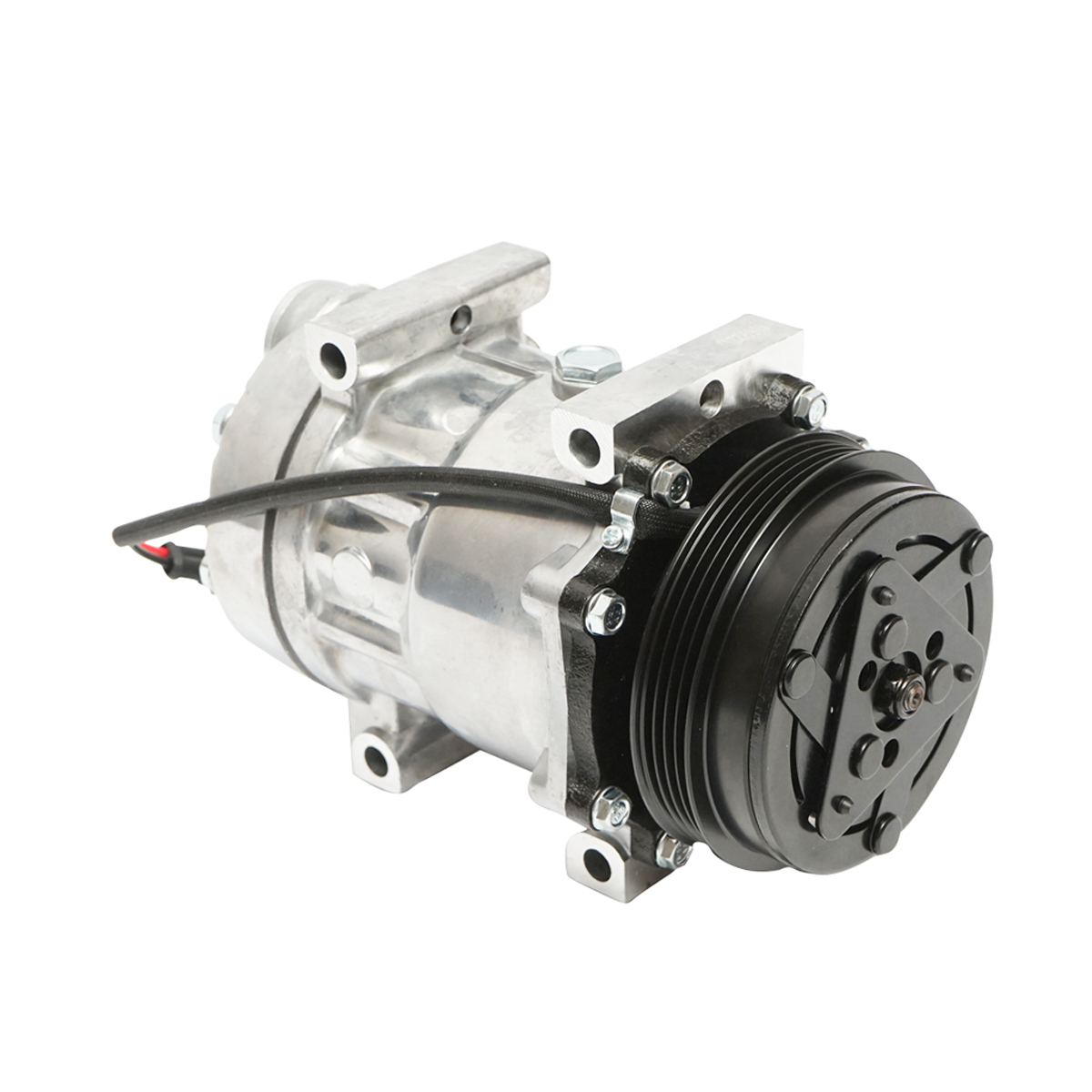 Compresor clima A/C pentru New Holland, Case IH, Steyr cod OEM 87709785, 87802912 Breckner Germany - imagine 3
