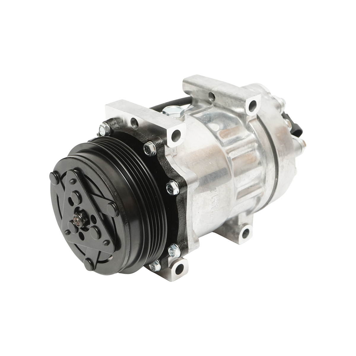 Compresor clima A/C pentru New Holland, Case IH, Steyr cod OEM 87709785, 87802912 Breckner Germany