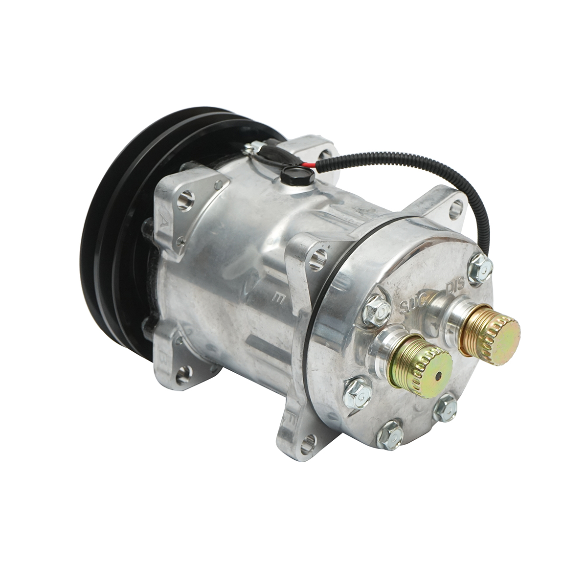 Compresor clima A/C pentru Case IH cod OEM 1977959C1, 1343925C1, 97204C1, 83934C91, 65202000, 1255750C91, 1255750C92 - imagine 2