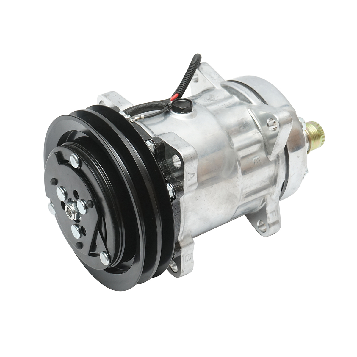 Compresor clima A/C pentru Case IH cod OEM 1977959C1, 1343925C1, 97204C1, 83934C91, 65202000, 1255750C91, 1255750C92