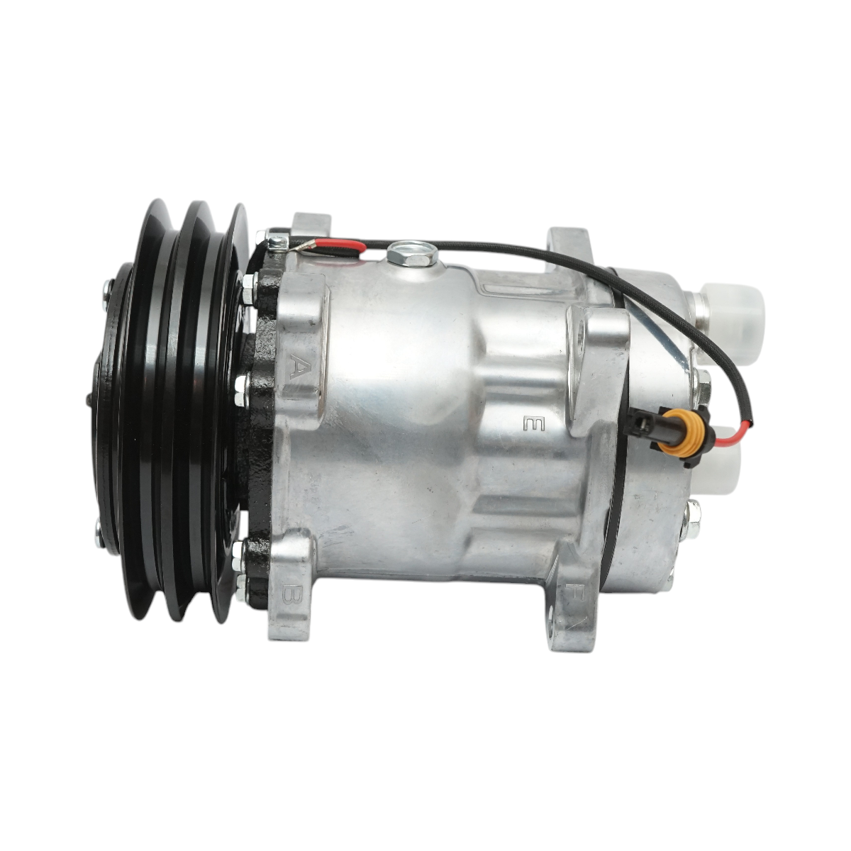 Compresor clima A/C pentru Deutz-Fahr cod OEM 04411400, 04437338, 1324240 Breckner Germany - imagine 2