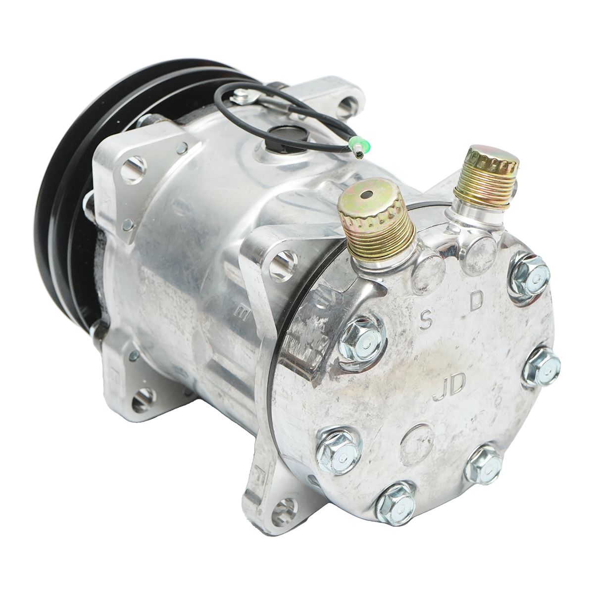 Compresor clima A/C pentru Massey Ferguson, Valtra cod OEM V32838600, 836866616, AG514573 - imagine 3