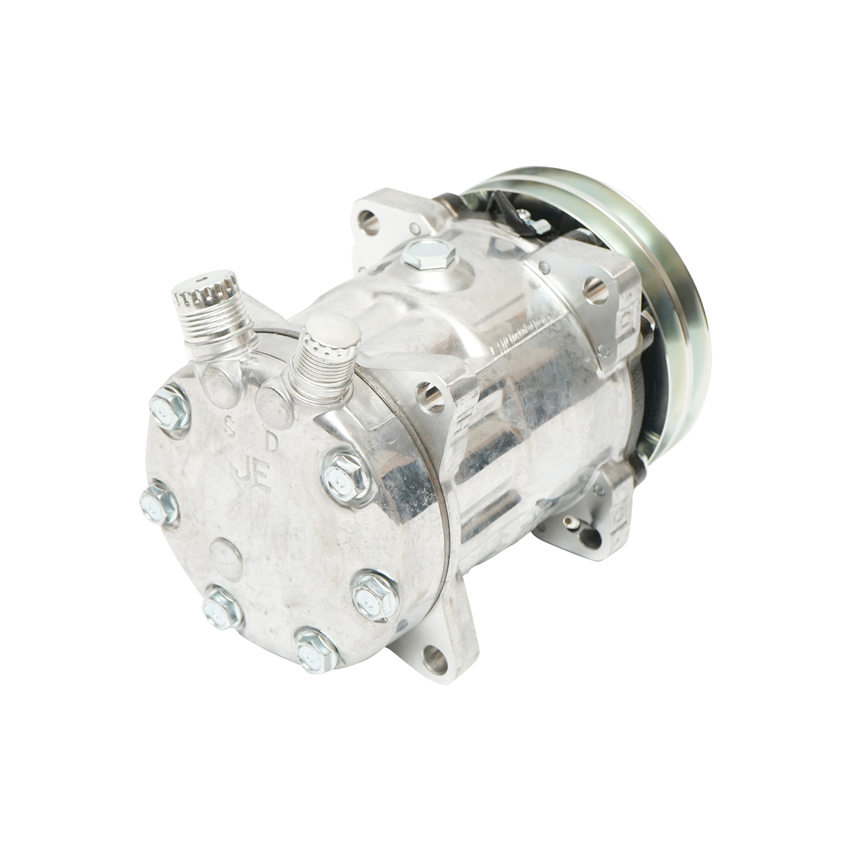 Compresor clima A/C pentru New Holland, JCB cod OEM 84011595, 477/42400 - imagine 3