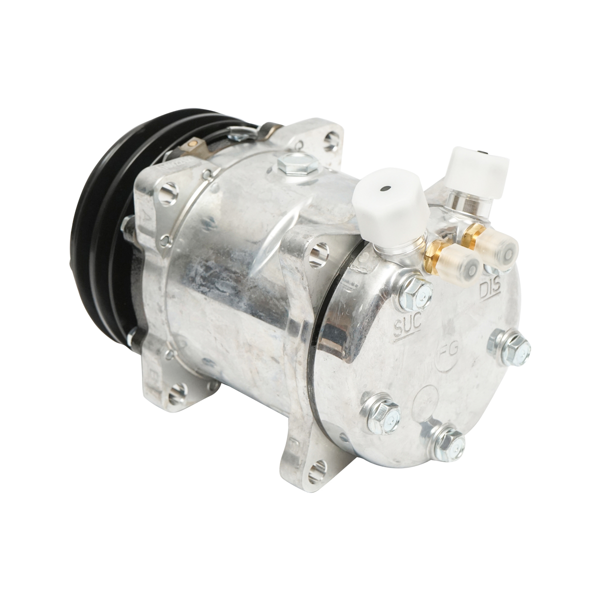 Compresor clima A/C pentru Fiat, Ford, New Holland, Case IH, OEM cod 5129685, 5144781 - imagine 4